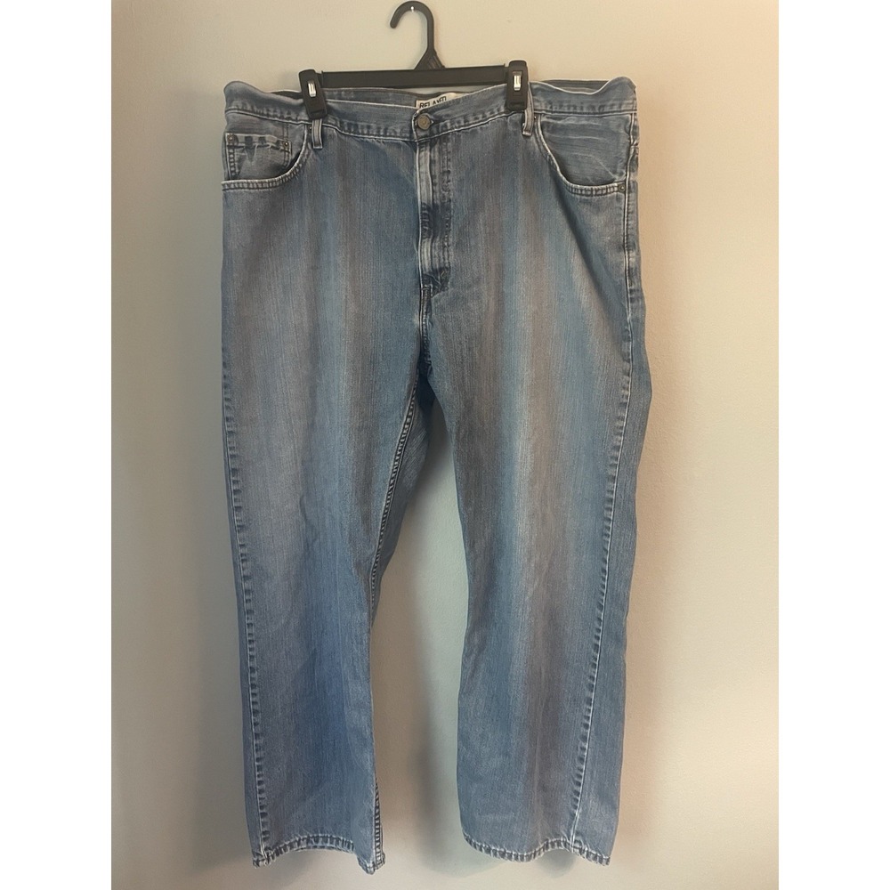 Vintage Levi's 559 Relaxed Straight Jeans Men's Size 46x32 Blue Denim